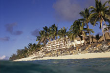 Sheltered from prevailing winds on the west coast of Rarotonga the Edgewater Resort is set overlooking a lovely white sand beach and sparkling lagoon. Perfect for a relaxing tropical island holiday.