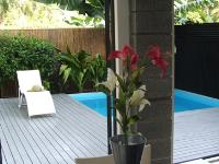  A sleek and modern boutique holiday accommodation complex... Apartments Kakera Rarotonga offer three private and spacious, serviced eco vacation apartments with cool plunge pools. 
