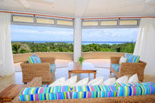 Villa Maria is a lovely 3 Bedroom Home located inland on the hilside in beautiful Muri Beach.