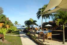 Magic Reef is a newly opened property located on the western side of Rarotonga. 
No matter which bungalow you book you will always have an ocean view . No children under 12yrs.