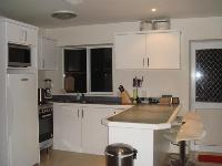 Tupes Beach House located right next to the waters edge in Titikaveka. Property managed by Palm Grove Lodges.