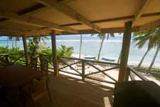 Are Tupapa Beach House is a newly built holiday home close to town and situated on the beach.  Perfect for a large family or couples travelling together.  