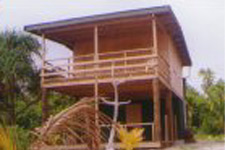 Set in one of Aitutaki’s most picturesque locations, One Foot Island Hideaway or McBirney House is a two story cabin complete with shower/toilet, self catering 
facilities and spacious deck. 