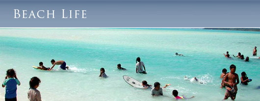Summer Time for the Children of Rarotonga